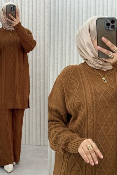 ZİRA TRİKO TAKIM Taba