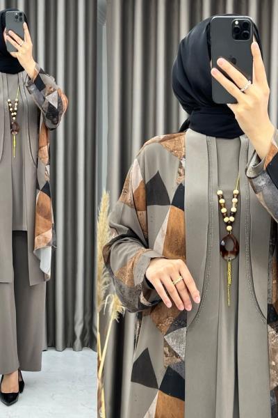 Züleyha 3 lü Takım Vizon