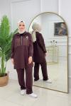 AMARİS TAKIM- KAHVERENGİ  Kahverengi
