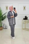 EZGİ TAKIM -GRİ Gri