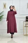 LİNA TAKIM -BORDO  Bordo