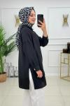 SEVGİ GÖMLEK-SİYAH Siyah