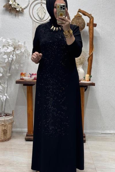 ELVORA TAŞLI ELBİSE