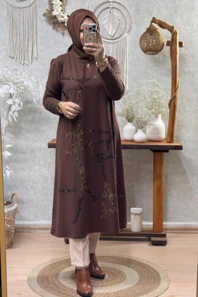 NUR LEOPARLI TUNİK