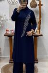 SİMAY TAŞLI TAKIM Lacivert
