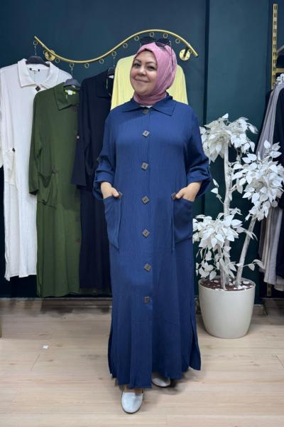 Tahta düğmeli kap