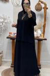 YILDIZ ETEKLİ TAKIM Siyah