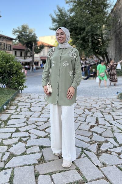 Çiçek Takım Yeşil