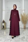 Günay Elbise  Bordo