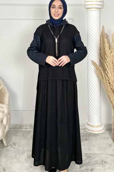 Nermin Etekli Takım Antrasit