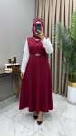 Kemerli Jile Bordo