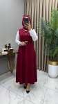 Kemerli Jile Bordo